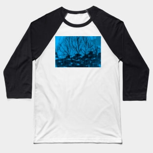 Blue land Baseball T-Shirt